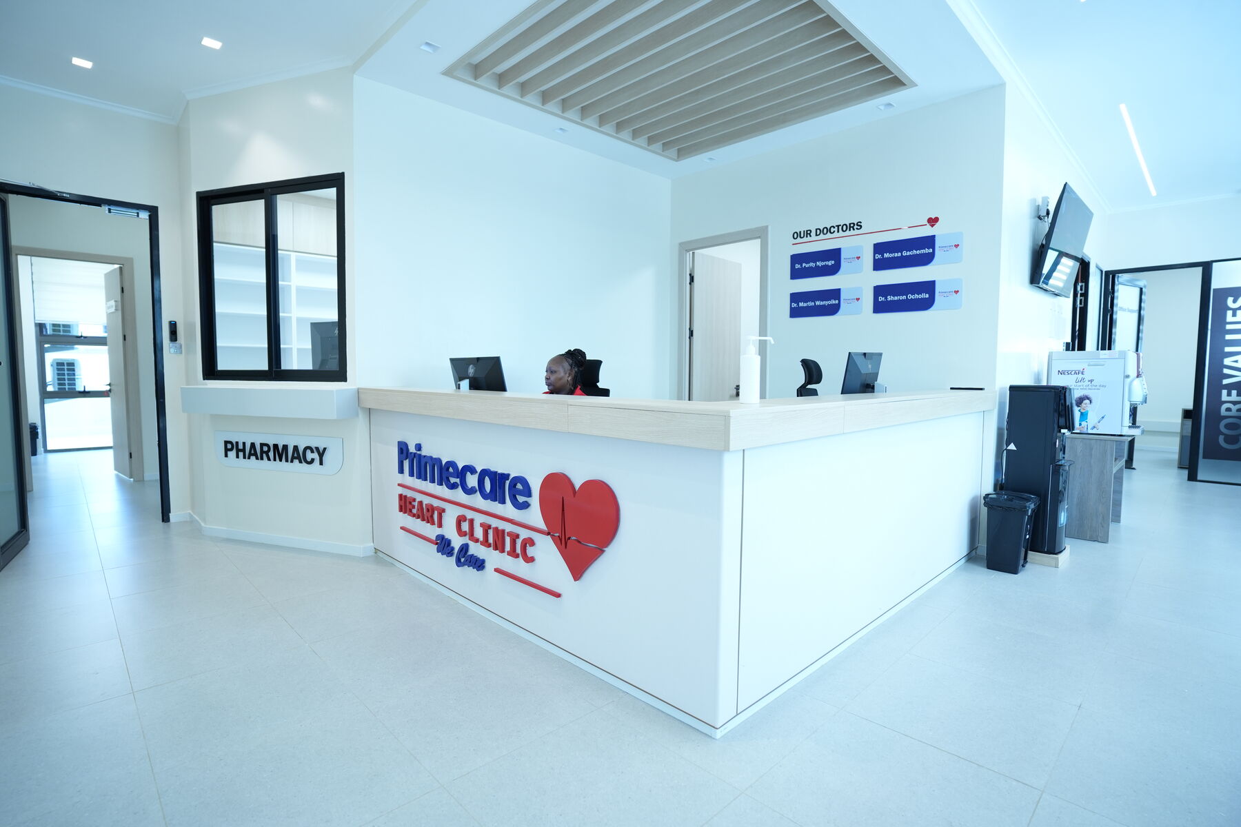 The Primecare reception at Galleria